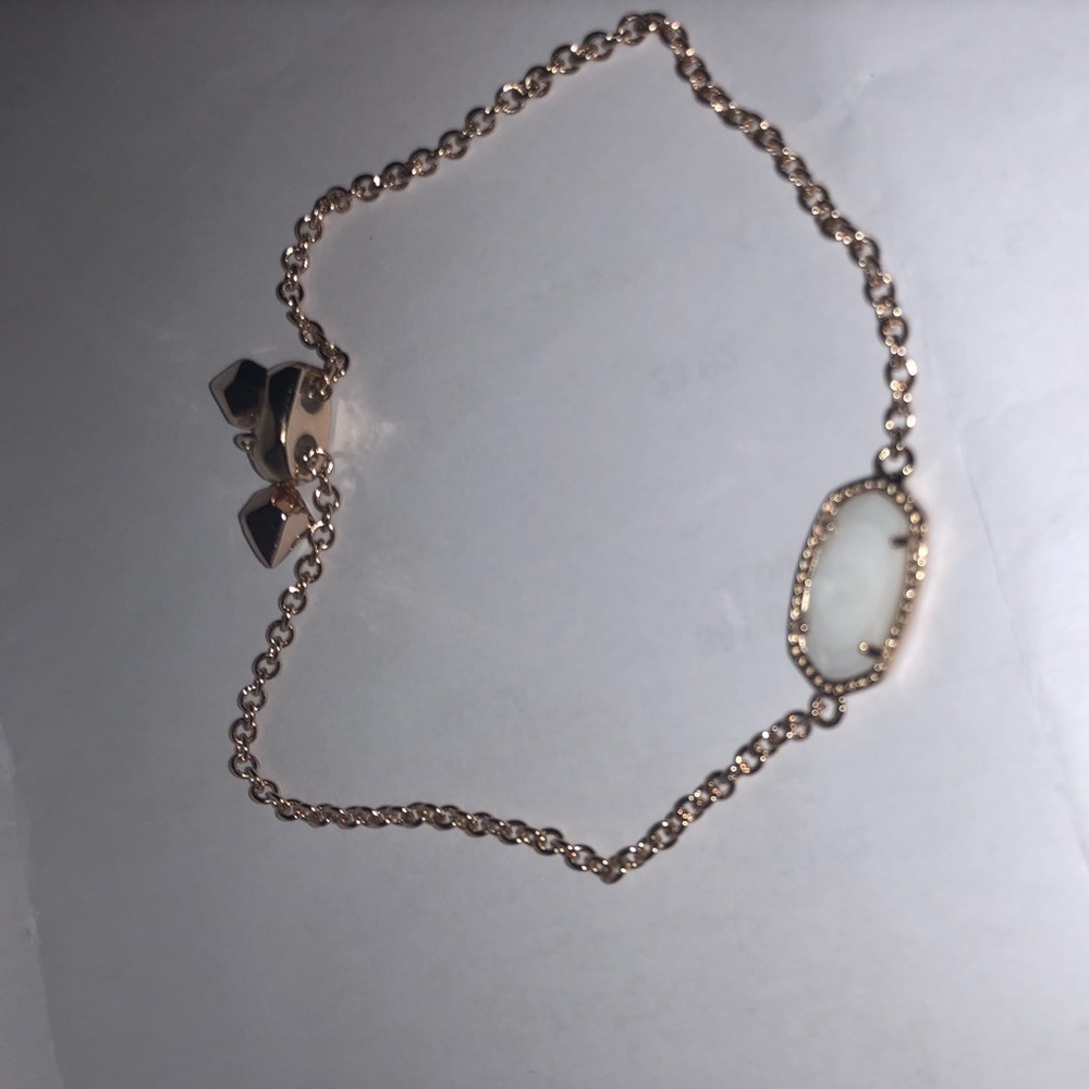 Kendra Scott Elaina Rose Gold Adjustable Bracelet - Picture 4 of 6